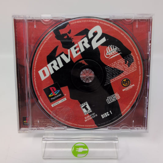 Driver 2 (Sony PlayStation 1 PS1, 2000) Video Game