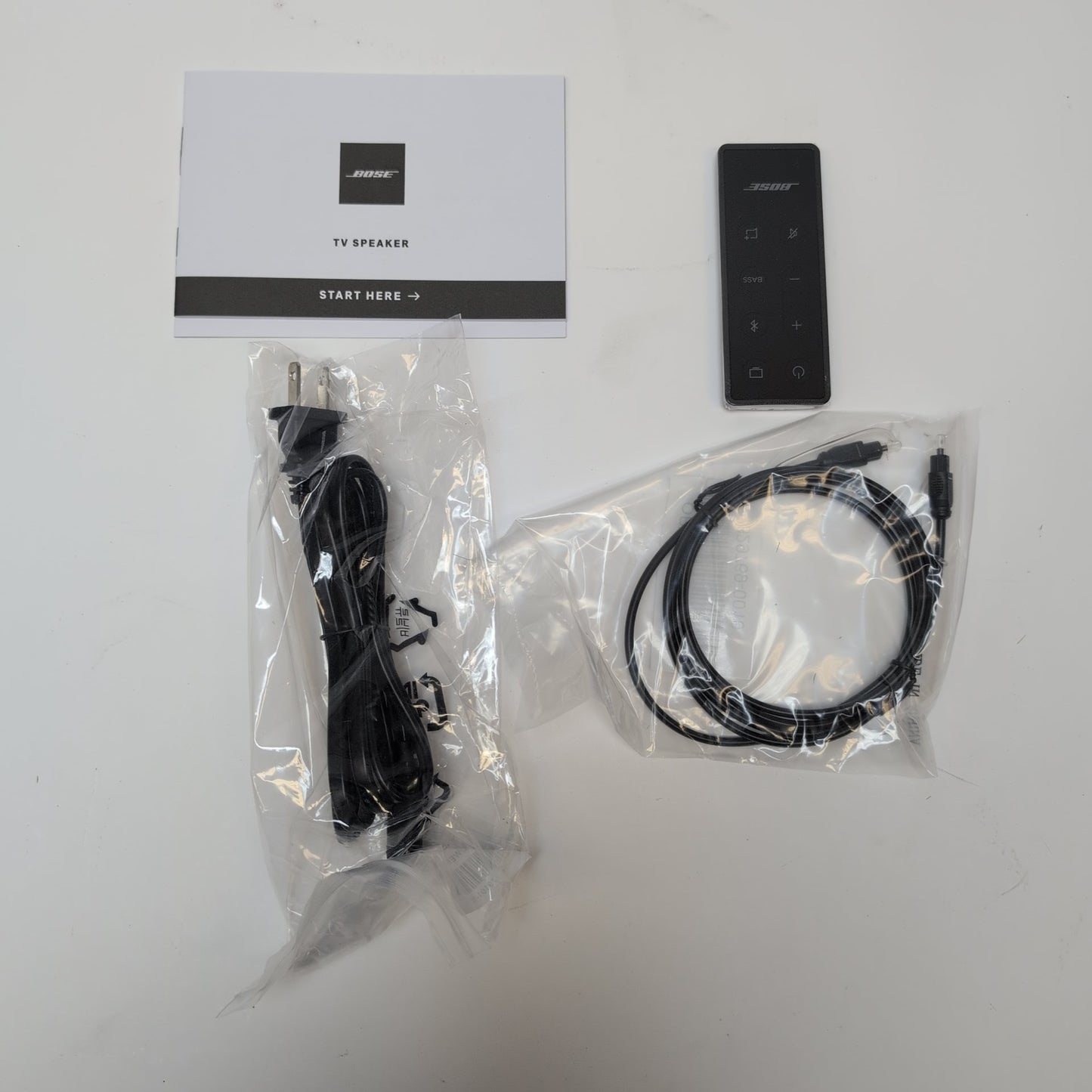 New Bose TV Speaker Black 838309-1100