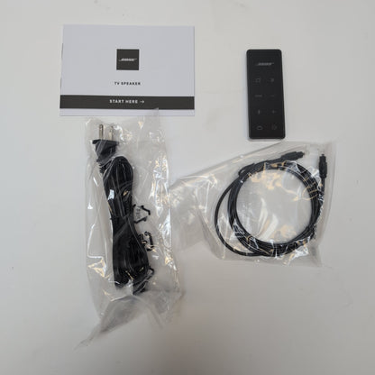 New Bose TV Speaker Black 838309-1100