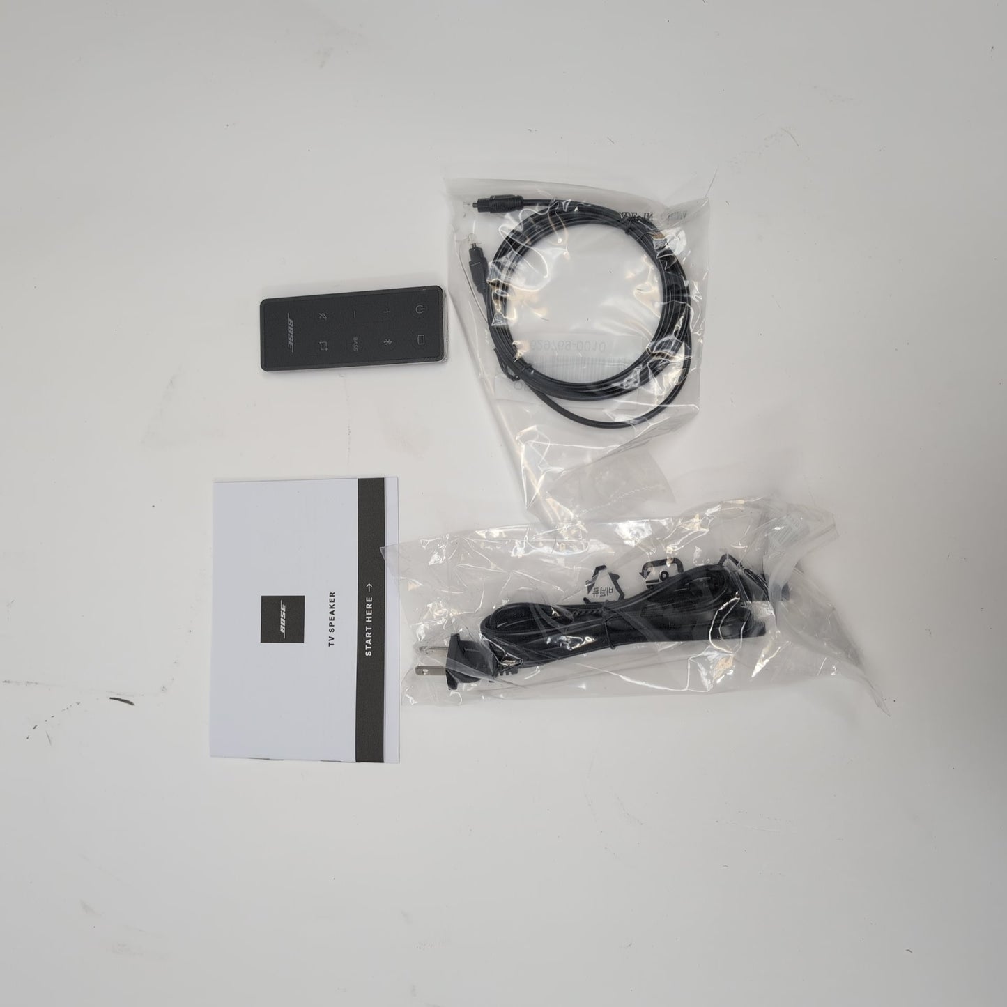 New Bose TV Speaker Black 838309-1100