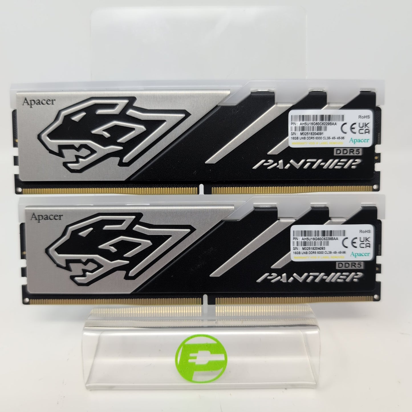 Apacer Panther 32GB (2x16GB) RAM DDR5 6000MHz AH5U32G60C5127BAA-2