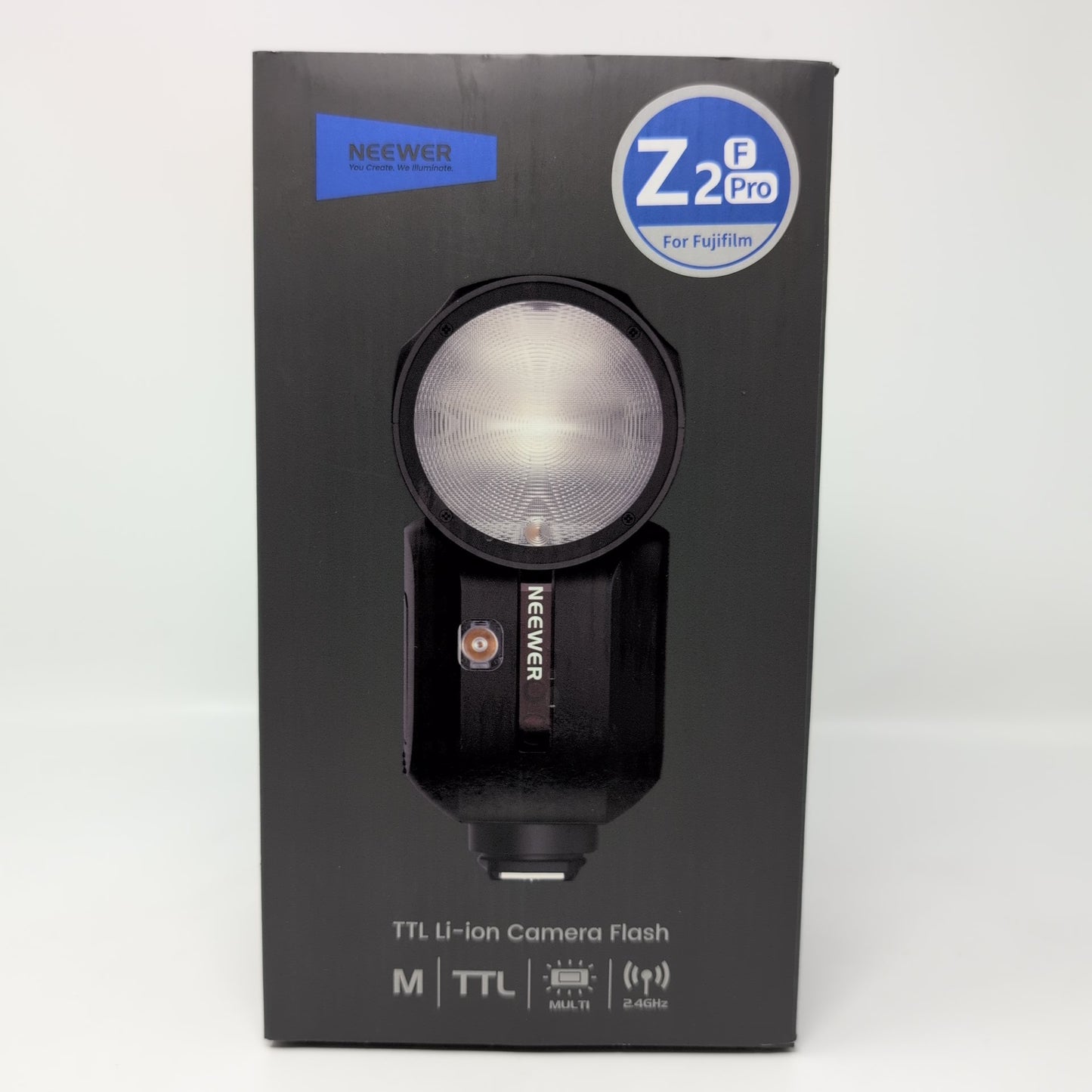 NEEWER Z2PRO-F TTL Round Head Flash Speedlite for Fujifilm 10105846 HSS 76Ws