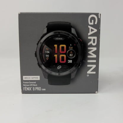 New Garmin Fenix 8 Pro 51mm Premium Multisport GPS Watch AMOLED | SAPPHIRE