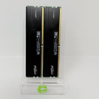 Micron Crucial DDR4 Pro 64GB (2x32GB) RAM DDR4 3200MHz CP32G4DFRA32A.C16FF