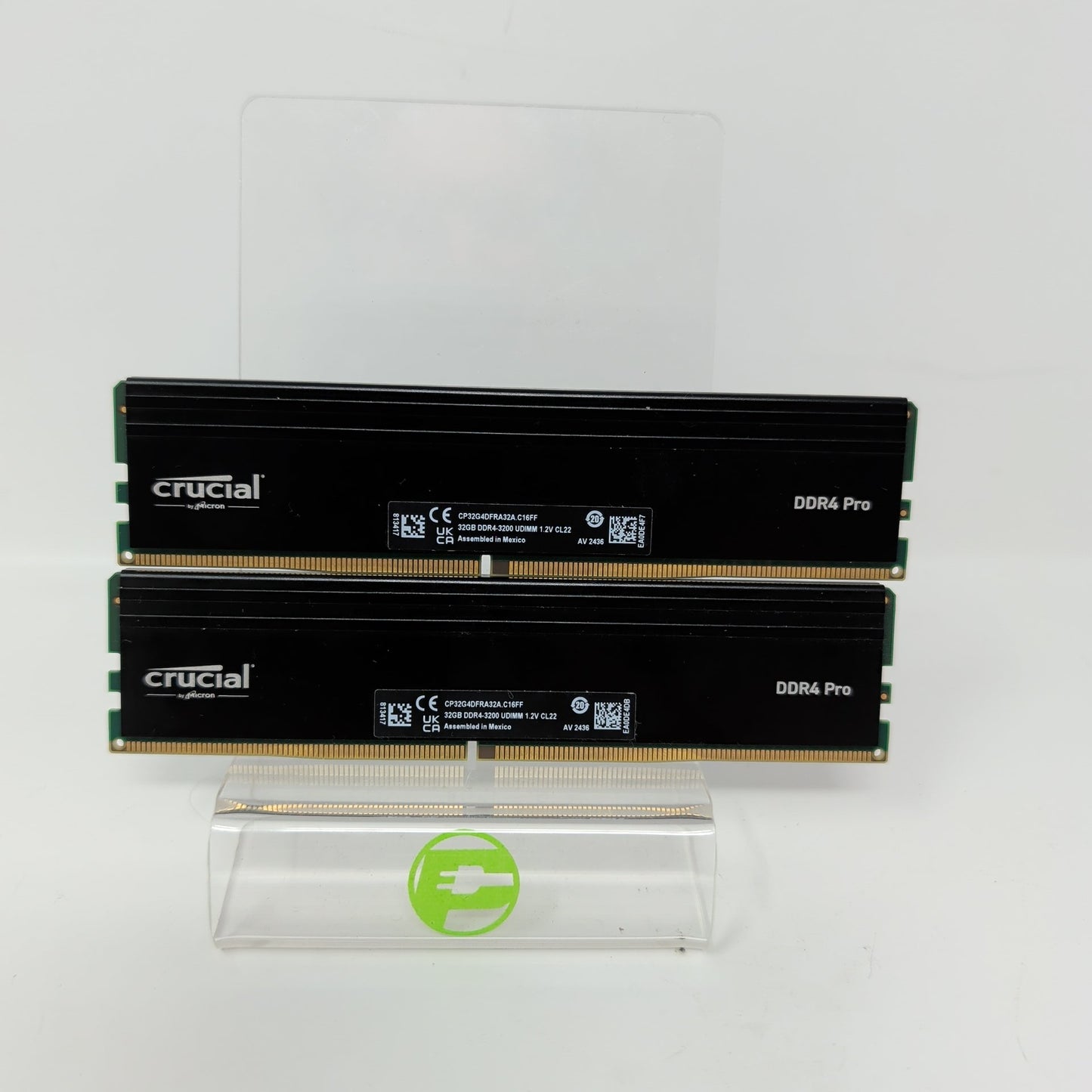 Micron Crucial DDR4 Pro 64GB (2x32GB) RAM DDR4 3200MHz CP32G4DFRA32A.C16FF