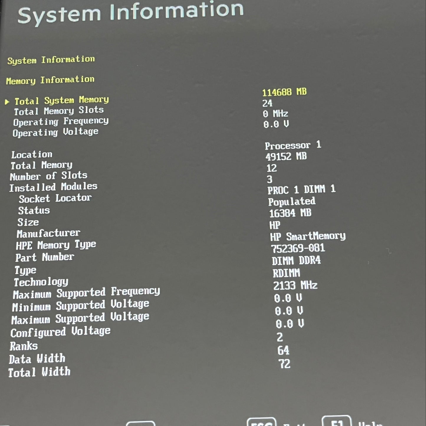 HPE ProLiant DL360 Gen9 Xeon E5-2630 v3 2.40GHz 128GB RAM