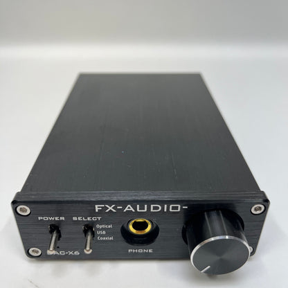 FX Audio DAC-x6 Digital to Analog Converter and Headphone Aplifier 6950876084601