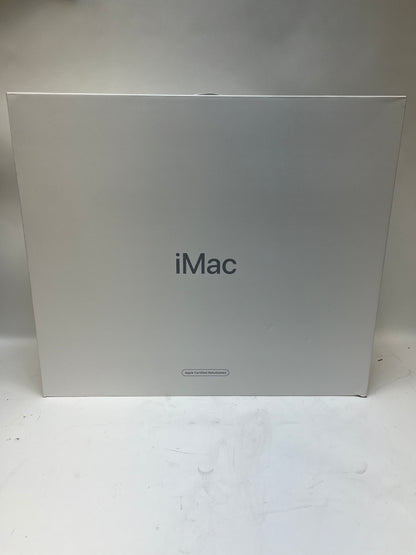 2021 Apple iMac 24" M1 8 Core 3.2GHz 8GB RAM 256GB SSD Purple FGPP3LL/A