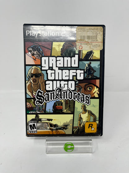 Grand Theft Auto San Andreas (Sony PlayStation 2 PS2,